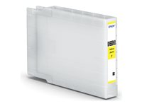 Epson T04C4 - L-størrelse - gul - original - blekkpatron - for WorkForce Pro WF-C8190, WF-C8610, WF-C8690 C13T04C44N