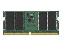 Kingston - DDR5 - modul - 32 GB - SO DIMM 262-pin - 2600 MHz / PC5-41600 - CL42 - 1.1 V - ikke-bufret - ikke-ECC KCP552SD8-32