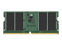 Kingston - DDR5 - modul - 32 GB - SO DIMM 262-pin - 2400 MHz / PC5-38400 - CL40 - 1.1 V - ikke-bufret - ikke-ECC - for Dell Inspiron 14, 16; Precision 34XX; Vostro 7620; HP ZBook Power G9, Studio G9 KCP548SD8-32