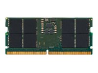 Kingston - DDR5 - modul - 16 GB - SO DIMM 262-pin - 4800 MT/s / PC5-38400 - CL40 - 1.1 V - ikke-bufret - ikke-ECC - for Dell Inspiron 14, 16; Precision 34XX, 7770; Vostro 7620; Lenovo ThinkPad P15v Gen 3 KCP548SS8-16
