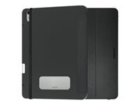 OtterBox React Series - Lommebok for nettbrett - svart - for Apple 13-inch iPad Air M2 Wi-Fi, M2 Wi-Fi + Cellular, M3 Wi-Fi, M3 Wi-Fi + Cellular 77-93882
