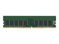 Kingston - DDR4 - modul - 16 GB - DIMM 288-pin - 1333 MHz / PC4-21300 - CL19 - 1.2 V - ikke-bufret - ECC - for Lenovo ThinkStation P330; P330 Gen 2; ThinkSystem SR250; ST250; ST50 KTL-TS426E/16G