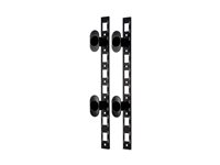 APC - Rackkabelstyringspanel - svart - 0U - for P/N: SMX1500RM2UCNC, SMX2KR2UX145, SMX3KR2UNCX145, SMX750C, SMX750CNC, SMX750CUS AR8443A