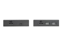 StarTech.com HDMI over CAT6 Extender with 4-port USB Hub - Remote HDMI over CAT5 or CAT6 - 165 ft (50m) - 1080p (ST121USBHD) - Video/lyd/infrarød/USB-utvider - over CAT 6 - opp til 50 m ST121USBHD