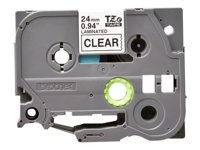 Brother TZe-151 - Standardklebemiddel - svart på blank - Rull (2,4 cm x 8 m) 1 kassett(er) laminert teip - for Brother PT-D600; P-Touch PT-750, D800, E550, E800, P750, P900, P950; P-Touch EDGE PT-P750 TZE151