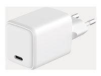GRATEQ Pallas - Strømadapter - GaN - 45 watt - 4.05 A - PD/PPS, SFC 2.0 (24 pin USB-C) - hvit 83045SF
