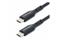 StarTech.com 13ft (4m) USB-C Charging Cable, USB C Cable, 60W 3A PD - USB-kabel - USB-C (hann) til USB-C (hann) - USB 2.0 - 5 / 9 / 12 / 15 / 20 V - 3 A - 4 m - passiv, USB Power Delivery (60W) - svart USB2CC4MBKE