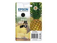 Epson 604XL Singlepack - 8.9 ml - XL - svart - original - blære med RF/lyd-alarm - blekkpatron - for Expression Home XP-2200, 2205, 3200, 3205, 4200, 4205; WorkForce WF-2910, 2930, 2935, 2950 C13T10H14020
