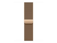 Apple - Sløyfe for smart armbåndsur - 40 mm - 130 - 180 mm - gull MAXL4ZM/A