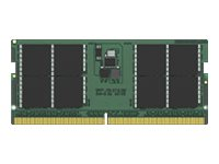 Kingston - DDR5 - sett - 64 GB: 2 x 32 GB - SO DIMM 262-pin - 2400 MHz / PC5-38400 - CL40 - 1.1 V - ikke-bufret - ikke-ECC - for ASUS ROG Flow X16; ROG Strix SCAR 17 SE; Dell Inspiron 16; Precision 34XX, 7770 KCP548SD8K2-64
