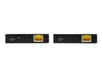 StarTech.com HDMI over CAT6 Extender Kit - 4K 60Hz - HDMI Balun Kit - Signal up to 165 ft / 50m - HDR - 4:4:4 - 7.1 Audio Support (ST121HD20V) - Video/lyd-forlenger - HDMI - over CAT 6 - opp til 50 m ST121HD20V