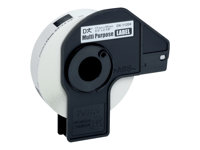 Brother DK-11204 - Svart på hvitt - 17 x 54 mm 400 etikett(er) (1 rull(er) x 400 flerbruks merkelapper - for Brother QL-1050, 1060, 1110, 500, 550, 560, 570, 580, 600, 650, 700, 710, 720, 820 DK11204
