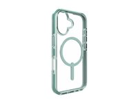 Zagg Santa Cruz Snap - Baksidedeksel for mobiltelefon - MagSafe-samsvar - grafen - grønn - for Apple iPhone 16 702315062