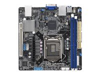 ASUS P12R-I - Hovedkort - mini-ITX - LGA1200-sokkel - C252 Chipset - USB 3.2 Gen 1 - 2 x Gigabit LAN - innbygd grafikk 90SB0A70-M0UAY0