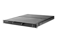 StarTech.com Rackmount KVM Console HD 1080p, Single Port VGA KVM with 17" LCD Monitor for Server Rack, Fully Featured 1U LCD KVM Drawer with Cables & Hardware, USB Support, 50,000 MTBF - 17in. LCD KVM Console (RKCONS17HD) - KVM-konsoll med KVM-svitsj - 1 porter - USB - 17.3" - kan monteres i rack - 1920 x 1080 Full HD (1080p) @ 60 Hz - 300 cd/m² - 800:1 - VGA - svart - 1U RKCONS17HD