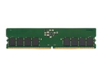 Kingston - DDR5 - modul - 16 GB - DIMM 288-pin - 2400 MHz / PC5-38400 - CL40 - 1.1 V - ikke-bufret - ikke-ECC - for Dell OptiPlex 7000; Lenovo ThinkCentre M80s Gen 3; M80t Gen 3; M90s Gen 3; M90t Gen 3 KCP548US8-16