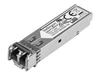 StarTech.com Cisco Meraki MA-SFP-1GB-SX Compatible SFP Module, 1000BASE-SX, 1GbE MMF Optic Transceiver, LC Connector, 550m, 850nm, DDM, Cisco Meraki MS225, MX400, Mini GBIC Transceiver - Lifetime Warranty (MASFP1GBSXST) - SFP (mini-GBIC) transceivermodul (tilsvarer: Cisco Meraki MA-SFP-1GB-SX) - 1GbE - 1000Base-SX - LC multimodus - opp til 550 m - 850 nm MASFP1GBSXST