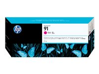 HP 91 - 775 ml - magenta - original - blekkpatron - for DesignJet Z6100, Z6100ps C9468A