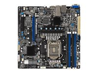 ASUS P12R-M/10G-2T - Hovedkort - micro ATX - LGA1200-sokkel - C252 Chipset - USB 3.2 Gen 2, USB 3.2 Gen 1 - 2 x 10 Gigabit LAN - innbygd grafikk 90SB0AC0-M1UAY0