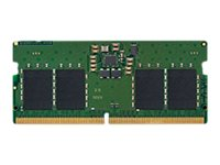 Kingston - DDR5 - modul - 8 GB - SO DIMM 262-pin - 2400 MHz / PC5-38400 - CL40 - 1.1 V - ikke-bufret - ikke-ECC - for Dell Inspiron 14, 16; Precision 34XX, 7770; Lenovo IdeaPad Gaming 3 16 KCP548SS6-8