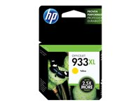 HP 933XL - Høy ytelse - gul - original - blekkpatron - for Officejet 6100, 6600 H711a, 6700, 7110, 7510, 7610, 7612 CN056AE#BGX