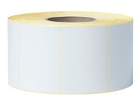 Brother Premium - Halvblank - toppbelagt - hvit - 102 x 74 mm 2940 etikett(er) (1 rull(er) x 2940 stanseskårne etiketter (en pakke 4) - for Brother TJ-4020, 4120; Titan Industrial Printer TJ-4021, 4121, 4420, 4422, 4520, 4522 BCS1J074102203