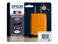 Epson 405 Multipack - 4-pack - svart, gul, cyan, magenta - original - postbar - blekkpatron - for WorkForce WF-7310, 7830, 7835, 7840; WorkForce Pro WF-3820, 3825, 4820, 4825, 4830, 7840 C13T05G64510
