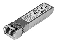 StarTech.com Cisco SFP-10G-SR-S Compatible SFP+ Module, 10GBASE-SR, 10GbE MMF Optic Transceiver, 10GE Gigabit Ethernet SFP+, LC Connector, 300m, 850nm, DDM, Cisco Firepower, ASR9000, C9300 - Lifetime Warranty (SFP10GSRSST) - SFP+ transceivermodul (tilsvarer: Cisco SFP-10G-SR-S) - 10GbE - 10GBase-SR - LC multimodus - opp til 300 m - 850 nm SFP10GSRSST