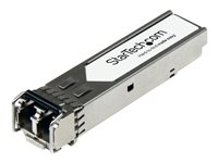 StarTech.com HPE J9150D Compatible SFP+ Module, 10GBASE-SR, 10GbE Multi Mode Fiber Optic Transceiver, 10GE Gigabit Ethernet SFP+, LC Connector, 300m, 850nm, DDM, HPE FlexFabric, 6120XG, 6120G - Lifetime Warranty (J9150D-ST) - SFP+ transceivermodul (tilsvarer: HP J9150D) - 10GbE - 10GBase-SR - LC multimodus - opp til 300 m - 850 nm - for HPE Aruba 2930F 12, 2930M 40, 6200F 12, 6200M 24, 6300, 6405 48, 6405 96, 64XX; CX 8360 J9150D-ST