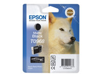 Epson T0968 - 11.4 ml - matt svart - original - blister - blekkpatron - for Stylus Photo R2880 C13T09684010