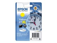 Epson 27XL - 10.4 ml - XL - gul - original - blekkpatron - for WorkForce WF-3620, WF-3640, WF-7110, WF-7210, WF-7610, WF-7620, WF-7710, WF-7715, WF-7720 C13T27144012