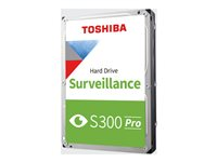 Toshiba S300 Pro MD10ADA800V - Harddisk - Overvåking - 8 TB - intern - 3.5" - SATA 6Gb/s - 7200 rpm - buffer: 512 MB MD10ADA800V