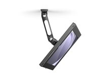 Compulocks Surface Pro 8-11 Apex Enclosure Swing Wall Mount - Monteringssett (hus, leddarm) - svingearm - for nettbrett - låsbar - høyverdig aluminium - svart - skjermstørrelse: 13" - veggmonterbar, skranketopp - for Microsoft Surface Pro 8, Pro 9 827B580APXB