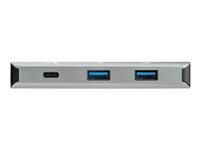 StarTech.com 4 Port USB C Hub (10Gbps) to 3x USB-A & 1x USB-C, 100W Power Delivery Passthrough Charging, Compact/Portable USB 3.1 Gen 2/USB 3.2 Gen 2 Type C Laptop Adapter, Works w/ TB3 - Windows/macOS/Linux - Hub - 1 x USB-C + 3 x USB 3.1 - stasjonær - for P/N: PEXUSB321C HB31C3A1CPD3