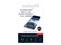 Insmat AntiShard+ - Skjermbeskyttelse for mobiltelefon - fullskjerm, 4 H Brilliant - film - gjennomsiktig 861-1654