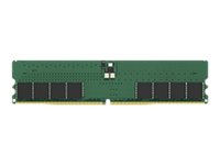Kingston - DDR5 - modul - 32 GB - DIMM 288-pin - 2400 MHz / PC5-38400 - CL40 - 1.1 V - ikke-bufret - ikke-ECC - for Lenovo ThinkCentre M80s Gen 3; M80t Gen 3; M90t Gen 3; ThinkStation P360 Ultra KCP548UD8-32