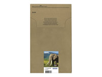 Epson 24XL Multipack Easy Mail Packaging - 6-pack - 55.7 ml - XL - svart, gul, cyan, magenta, lys magenta, lys cyan - original - boks - blekkpatron - for Expression Photo XP-55, XP-750, XP-760, XP-850, XP-860, XP-950, XP-960, XP-970 C13T24384510