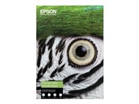 Epson Fine Art II - Bomull - glatt matt - 490 mikroner - sterkt hvitt - A2 (420 x 594 mm) - 300 g/m² - 25 ark klutepapir C13S450276NQ