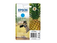 Epson 604XL - 4 ml - cyan - original - blære med RF/lyd-alarm - blekkpatron - for Expression Home XP-2200, 2205, 3200, 3205, 4200, 4205; WorkForce WF-2910, 2930, 2935, 2950 C13T10H24020