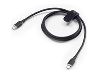 mophie charge stream - USB-kabel - 24 pin USB-C (hann) til 24 pin USB-C (hann) - 3 m - USB Power Delivery (60W) - hvit 409912830