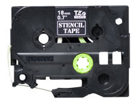 Brother STe-141 - Svart - Rull (1,8 cm x 3 m) 1 kassett(er) stempelbånd - for P-Touch PT-18, 3600, E300, E500, E550, PT-GL-200, PT-H300, P700; P-Touch EDGE PT-P750 STE141