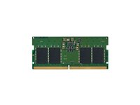 Kingston - DDR5 - sett - 16 GB: 2 x 8 GB - SO DIMM 262-pin - 2600 MHz / PC5-41600 - CL42 - 1.1 V - ikke-bufret - on-die ECC KCP552SS6K2-16