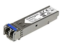 StarTech.com HPE J4858C Compatible SFP Module, 1000BASE-SX, 1GbE Multi Mode (MMF) Fiber Optic Transceiver, 1GE Gigabit Ethernet SFP, LC Connector, 550m, 850nm, DDM, HPE 1400, 1700, 1820 - Lifetime Warranty (J4858CST) - SFP (mini-GBIC) transceivermodul (tilsvarer: HP J4858C) - 1GbE - 1000Base-SX - LC multimodus - opp til 550 m - 850 nm - for P/N: IES101G2SFPW, IES101GP2SFW J4858CST