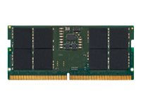 Kingston - DDR5 - sett - 32 GB: 2 x 16 GB - SO DIMM 262-pin - 2800 MHz / PC5-44800 - CL46 - 1.1 V - ikke-bufret - ECC KCP556SS8K2-32